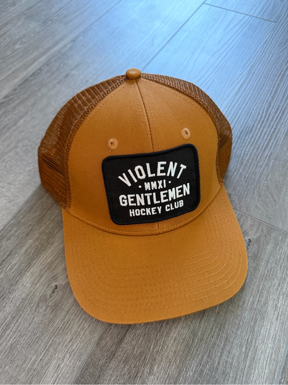 Violent gentlemen hockey club loyalty trucker hat